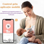 Pompa de San Electrică Wireless ValpaSmart – Extragere Naturală, Control prin Aplicație, 33 Niveluri de Intensitate, Baterie 1200mAh și Funcționare Silențioasă (copie) - imagine 2