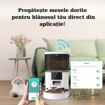 Hrănitor Automat Inteligent pentru Câini și Pisici cu Cameră Video, Wi-Fi, 6L – ValpaSmart - imagine 2
