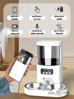 Hranitor automat inteligent cu wireless, camera video si vedere nocturna - imagine 7