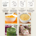 Aparat 8‑în‑1 pentru preparat mâncare bebeluși – aburire, blendare, sterilizare, auto‑curățare | ValpaSmart - imagine 2