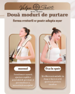 Centură de masaj wireless – Relaxare profundă, oriunde și oricând! - imagine 4