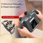 Aparat de Masaj Portabil Profesional cu 8 Bile și 99 Niveluri de Intensitate Ecran LCD - imagine 2