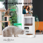 Hranitor automat inteligent cu wireless, camera video si vedere nocturna - imagine 2