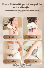 Centură de masaj wireless – Relaxare profundă, oriunde și oricând! - imagine 5