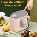 Aparat 8‑în‑1 pentru preparat mâncare bebeluși – aburire, blendare, sterilizare, auto‑curățare | ValpaSmart - imagine 6