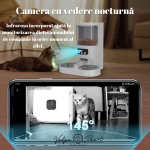 Hranitor automat inteligent cu wireless, camera video si vedere nocturna - imagine 18