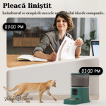 Hranitor Automat Wireless cu Cameră Dublă pentru Animăluțe (Câini și Pisici) - imagine 4