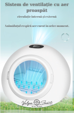 Uscător Inteligent pentru Pisici și Câini Mici, Silențios, cu Ventilație și Ioni Negativi – ValpaSmart - imagine 4