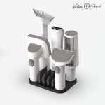 Mașină de Tuns și Perie de Îngrijire cu Aspirator 5în1 pentru Animale și Textile | ValpaSmart - imagine 8