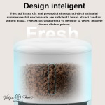 Hranitor Automat Wireless cu Cameră Dublă pentru Animăluțe (Câini și Pisici) - imagine 6