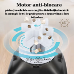 Hranitor automat inteligent cu wireless, cameră video HD și alimentare duală - imagine 6