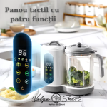 Aparat Preparare Mâncare Bebeluși 8-în-1 – Gătire & Mixare Automată - imagine 11