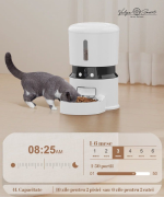 Hranitor Automat Wireless cu Cameră Dublă pentru Animăluțe (Câini și Pisici) - imagine 7