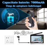 Videointerfon Inteligent Wi-Fi cu Cameră 160°, Control de pe Telefon și Deschidere Poartă – Model Premium IP55 - imagine 8