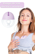 Pompa de San Electrică Wireless ValpaSmart – Extragere Naturală, Control prin Aplicație, 33 Niveluri de Intensitate, Baterie 1200mAh și Funcționare Silențioasă (copie) - imagine 11