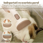 Mașină de Tuns și Perie de Îngrijire cu Aspirator 5în1 pentru Animale și Textile | ValpaSmart - imagine 10