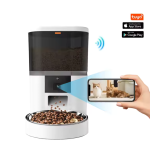 Hrănitor Automat Inteligent pentru Câini și Pisici cu Cameră Video, Wi-Fi, 6L – ValpaSmart