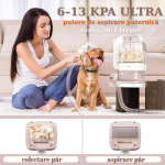 Mașină de Tuns și Perie de Îngrijire cu Aspirator 5în1 pentru Animale și Textile | ValpaSmart - imagine 2