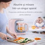 Aparat 8‑în‑1 pentru preparat mâncare bebeluși – aburire, blendare, sterilizare, auto‑curățare | ValpaSmart - imagine 2