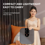 Găleată de Hidromasaj pentru Picioare cu Temperatură Constantă 38–48°C, Masaj Electric 3D Tai Chi, Bile Rotative, Telecomandă, Ecran Tactil LCD, Pliabilă - imagine 2