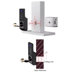 Yală Inteligentă de Exterior, Impermeabilă, cu Amprentă, Cod, Card, Cheie și Control din Aplicație, Autonomie 8–10 Luni, Instalare Fără Cabluri - imagine 14