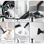 Aparat de curatat cu aburi, Valpa Smart, Rezervor 1250ml, Putere 1500W, Presiune 4Bar, Temperatura abur 105° - imagine 5