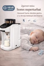 Espressor Lapte Praf pentru Bebelusi si Copii, Valpa Smart, Aplicatie Mobila, wi-fi, Setare personalizata a portiei, Temperatura Reglabila, Apa Calda, Autocuratare, Functionare Silentioasa,1,8 L, Alb - imagine 4