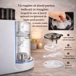 Espressor Lapte Praf pentru Bebelusi si Copii, Valpa Smart, Aplicatie Mobila, wi-fi, Setare personalizata a portiei, Temperatura Reglabila, Apa Calda, Autocuratare, Functionare Silentioasa,1,8 L, Alb - imagine 9
