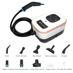 Aparat de curatat cu aburi, Valpa Smart, Rezervor 1250ml, Putere 1500W, Presiune 4Bar, Temperatura abur 105°